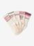 Lot de 5 chaussettes fille écru 2 - vertbaudet enfant 