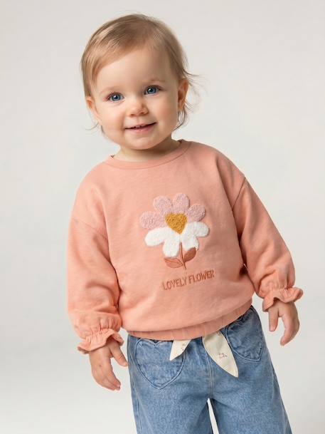 Bébé-Pull, gilet, sweat-Sweat-Sweat bébé fille manches longues