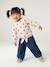 Jean large bébé avec ceinture à nouer denim brut+stone 1 - vertbaudet enfant 