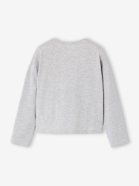 Lot de 2 pyjamas fille gris chiné 8 - vertbaudet enfant 
