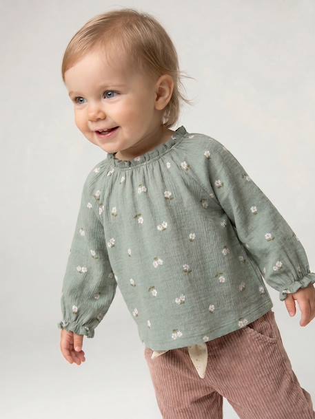 Bébé-T-shirt manches longues bébé fille