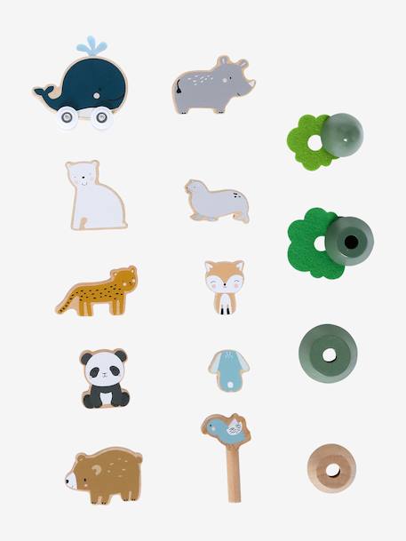 Table d’activités animaux en bois FSC® bois 14 - vertbaudet enfant 