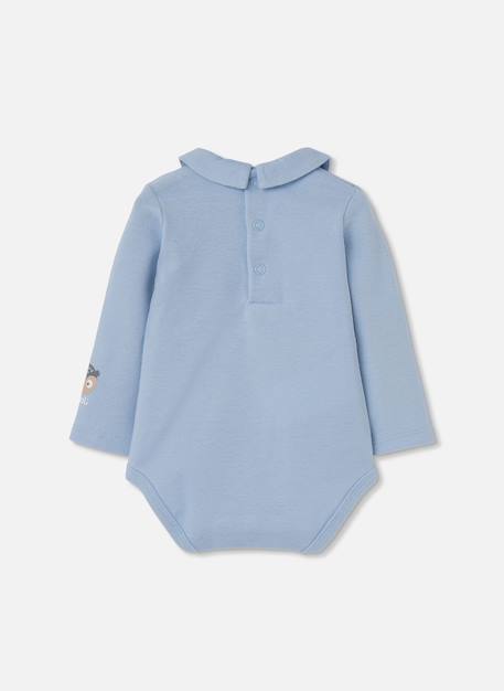 Ensemble bébé garçon avec hiboux Gris 4 - vertbaudet enfant 