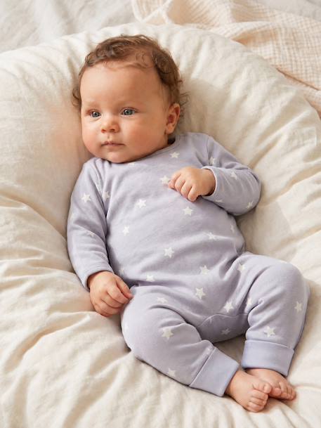 Lot de 2 dors-bien bébé ouverture dos bleu ciel 4 - vertbaudet enfant 