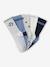 Lot de 5 chaussettes garçon gris chiné 2 - vertbaudet enfant 