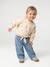 Sweat-shirt imprimé motif léopard taupe+vanille 16 - vertbaudet enfant 
