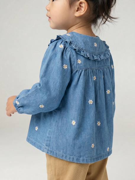 Blouse bébé fille manches longues stone 6 - vertbaudet enfant 