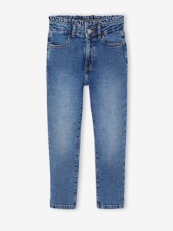 -Jean slim fille morphologie large