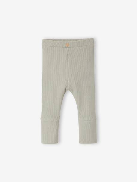 Legging bébé naissance évolutif beige+brun+marine+ROSE CLAIR UNI+rose pâle+vert sauge 22 - vertbaudet enfant 