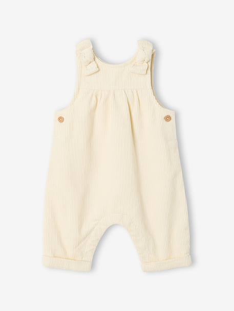 Ensemble salopette et body bébé fille vanille 3 - vertbaudet enfant 
