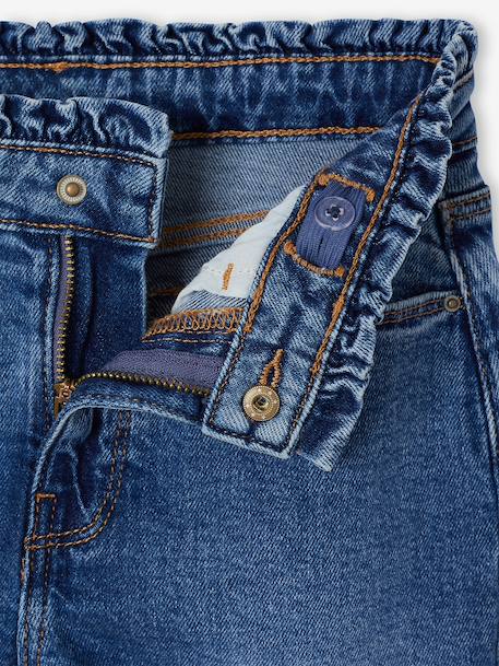 Jean slim fille morphologie large bleu moyen 3 - vertbaudet enfant 