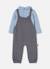 Ensemble bébé garçon avec hiboux Gris 2 - vertbaudet enfant 