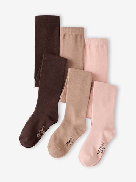 Fille-Sous-vêtement-Collants-Lot de 3 paires de collants fille