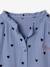Chemise file gaze de coton imprimée personnalisable blanc imprimé+bleu chambray+écru 8 - vertbaudet enfant 