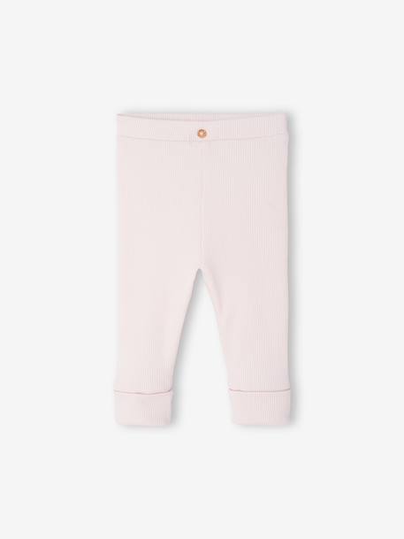 Legging bébé naissance évolutif beige+brun+marine+ROSE CLAIR UNI+rose pâle+vert sauge 13 - vertbaudet enfant 