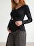 Pyjama 2 pièces allaitement anthracite+bleu nuit 4 - vertbaudet enfant 