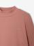 Sous-pull fille col cheminée écru+vieux rose 10 - vertbaudet enfant 