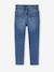 Jean slim fille morphologie large bleu moyen 2 - vertbaudet enfant 