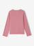 T-shirt manches longues fille écru+mauve+taupe 5 - vertbaudet enfant 