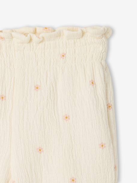 Pantalon naissance bébé coton vanille 3 - vertbaudet enfant 
