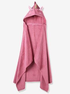 -Serviette à capuche licorne