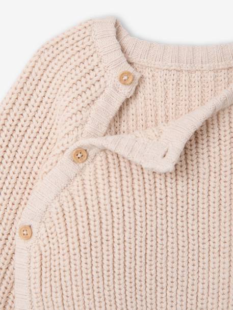 Ensemble 4 pièces bébé mixte beige chiné 10 - vertbaudet enfant 