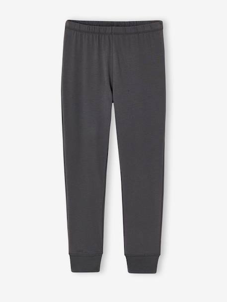Lot de 2 pyjamas fille gris chiné 3 - vertbaudet enfant 