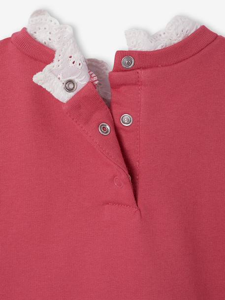 Sweat Hello Kitty bébé framboise 4 - vertbaudet enfant 