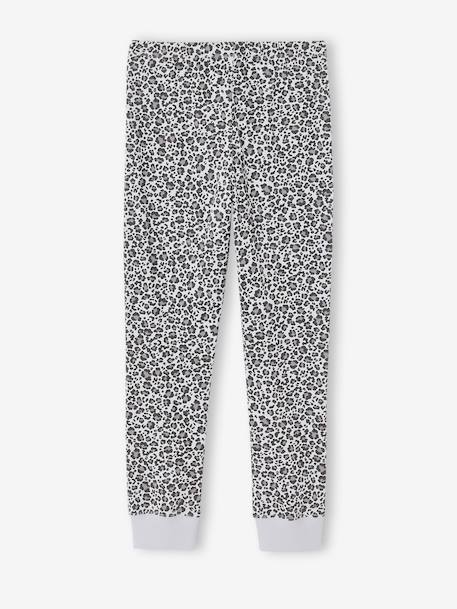 Lot de 2 pyjamas fille gris chiné 9 - vertbaudet enfant 