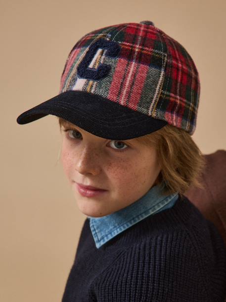 Garçon-Accessoires-Chapeau-Casquette lainage carreaux adulte et enfant