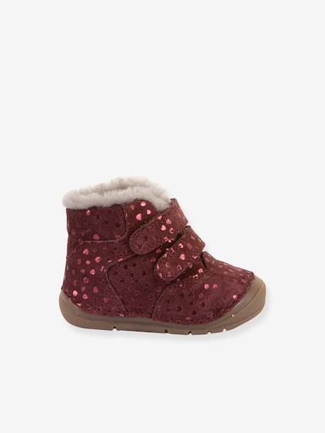 Boots garçon PAIX UP WINTER Froddo beige imprimé+bleu+bleu nuit+blush+bordeaux+caramel+grenadine+vieux rose 33 - vertbaudet enfant 