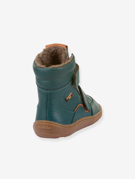 Chaussures d'hiver barefoot enfants BAREFOOT TEX WINTER Froddo bleu nuit+bleu pétrole+bordeaux+marron+rose doré 9 - vertbaudet enfant 