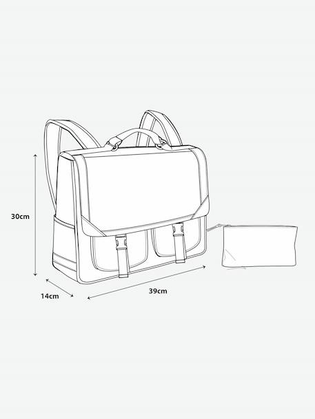 Cartable garçon polyester bleu foncé 6 - vertbaudet enfant 