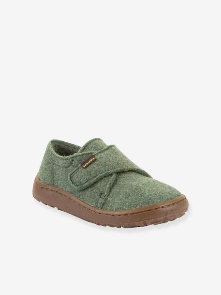 Chaussons barefoot enfants BAREFOOT WOOLY Froddo beige+bleu jean+bleu nuit+bordeaux+fuchsia+gris chiné+rose chiné+rouge+vert 19 - vertbaudet enfant 