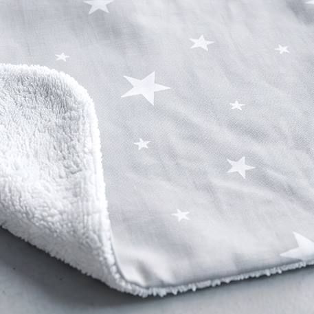 Bavoir en coton et bambou stella Gris 4 - vertbaudet enfant 