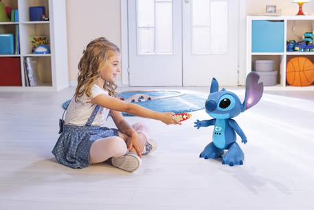 Stitchi3 robot stitch télécommandé bilingue et intéractif, avec la vraie voix de stitch Bleu 4 - vertbaudet enfant 