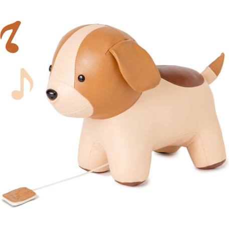 Adrien le chien musical Marron 1 - vertbaudet enfant 