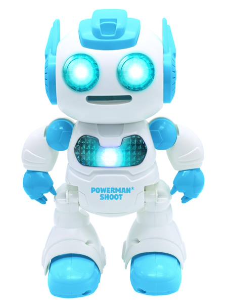 Powerman shoot robot programmable Bleu 2 - vertbaudet enfant 