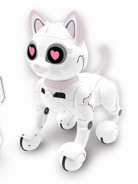 Power kitty  – mon chat robot télécommandé programmable et tactile Blanc 1 - vertbaudet enfant 