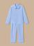 Pyjama grand-père rayé garçon Rayure bleu/ecru 1 - vertbaudet enfant 