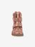 Bottes pieds nus pour enfants ZERU TEX WINTER BAREFOOT Froddo bleu foncé+bleu pétrole+rose doré 19 - vertbaudet enfant 