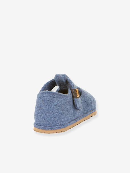 Chaussons pieds nus enfants FLEXY WOOLY BAREFOOT Froddo bleu jean+bleu nuit+gris chiné+rose chiné 4 - vertbaudet enfant 