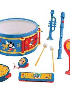 Jouet-Coffret musical enfant 7 instruments - Mickey Mousse