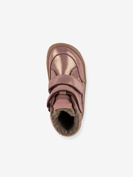 Chaussures d'hiver barefoot enfants BAREFOOT TEX WINTER Froddo bleu nuit+bleu pétrole+bordeaux+marron+rose doré 28 - vertbaudet enfant 