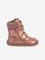 Bottes pieds nus pour enfants ZERU TEX WINTER BAREFOOT Froddo bleu foncé+bleu pétrole+rose doré 14 - vertbaudet enfant 