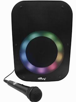 -Enceinte bluetooth iparty avec micro et effets lumineux multicolores