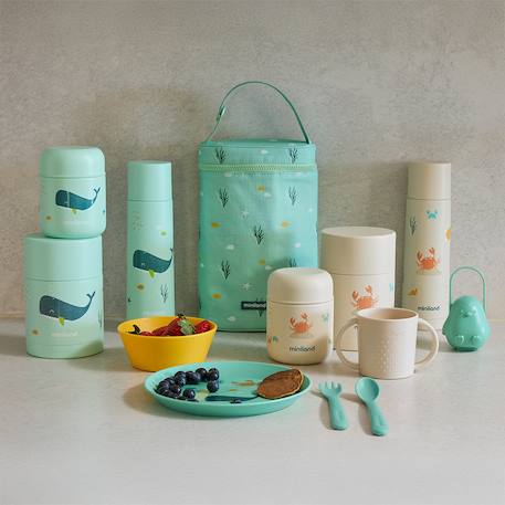 Mini thermos crabsy pour les repas Blanc 6 - vertbaudet enfant 