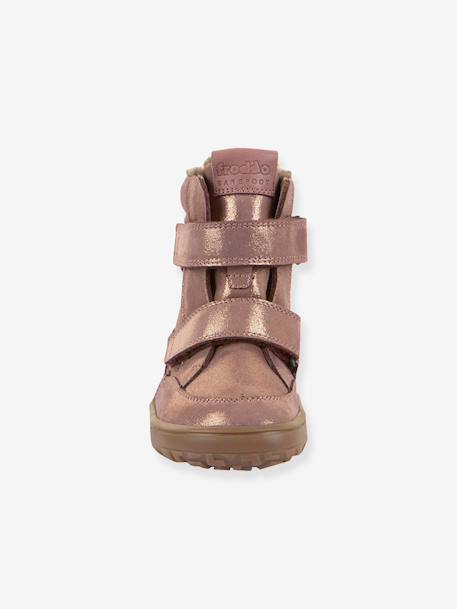 Chaussures d'hiver barefoot enfants BAREFOOT TEX WINTER Froddo bleu nuit+bleu pétrole+bordeaux+marron+rose doré 30 - vertbaudet enfant 