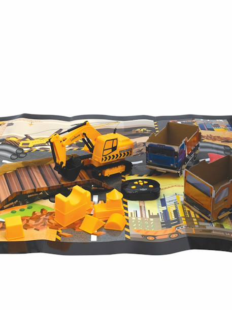 Crosslander pro tractopelle télécommandé avec bras articulé Jaune 2 - vertbaudet enfant 
