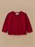 Cardigan en laine mérinos bébé Ecru chine+Framboise 3 - vertbaudet enfant 